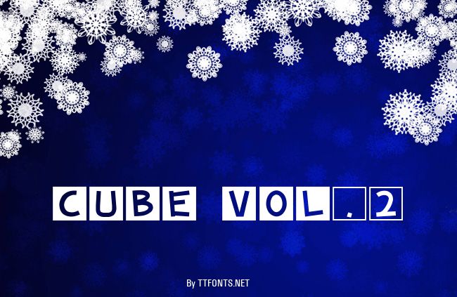 cube vol.2 example