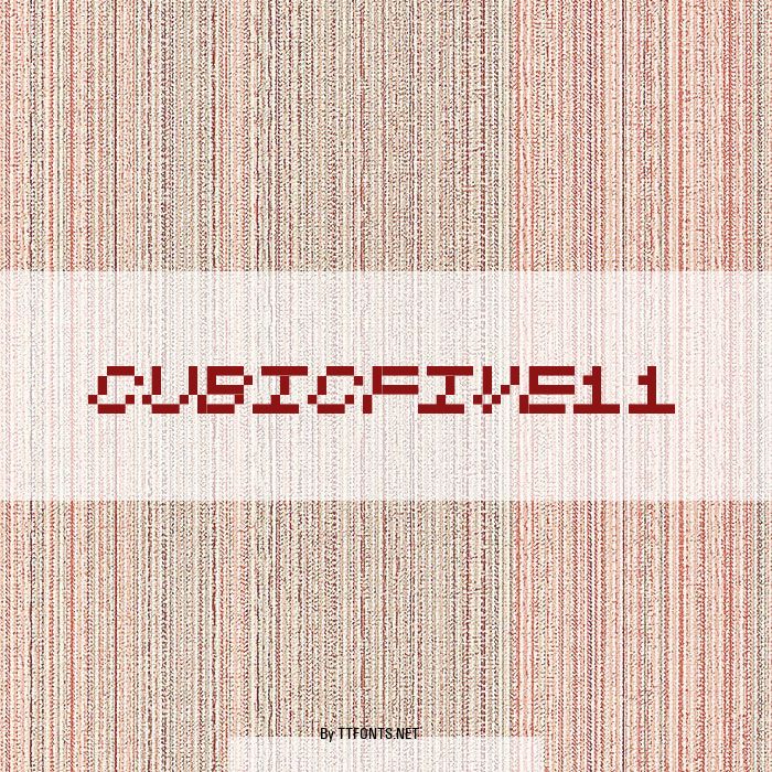 CubicFive11 example