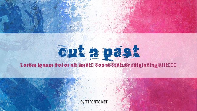 cut n past example