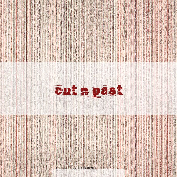 cut n past example