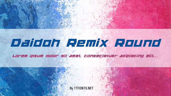 Daidoh Remix Round example