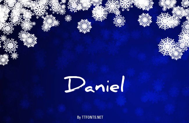 Daniel example