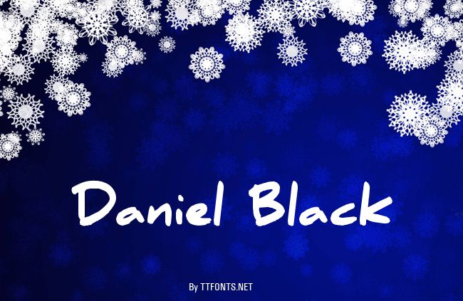 Daniel Black example