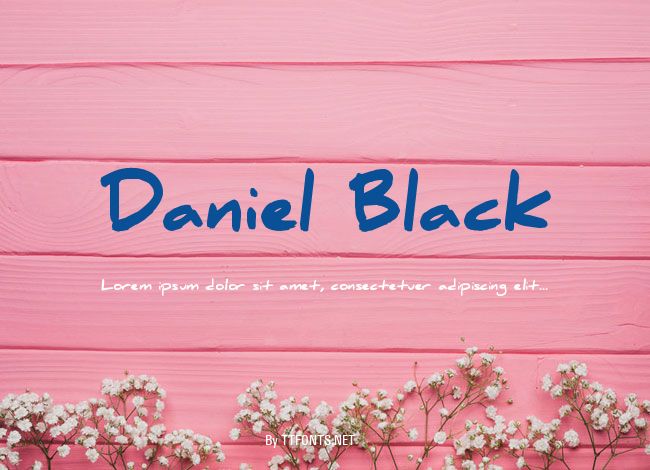 Daniel Black example