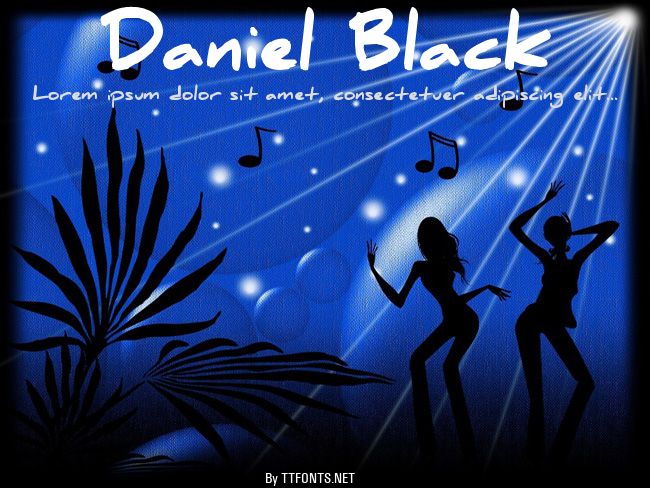Daniel Black example