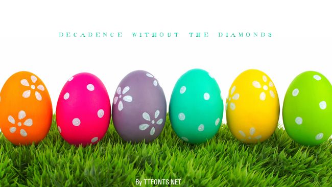 decadence without the diamonds example