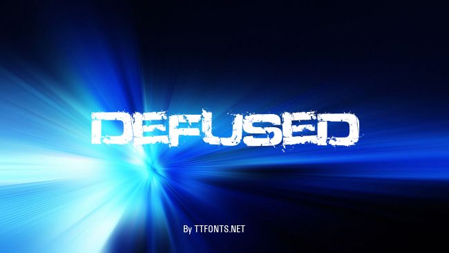 Defused example