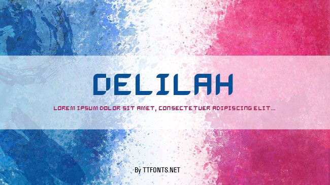 Delilah example