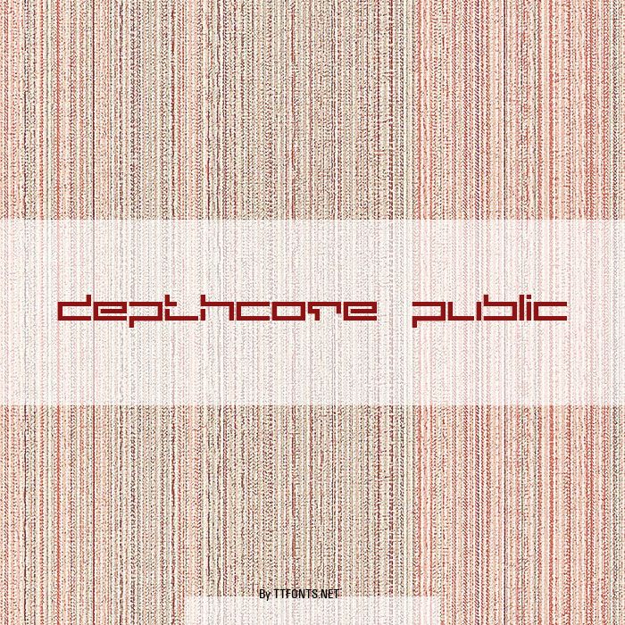 depthcore public example