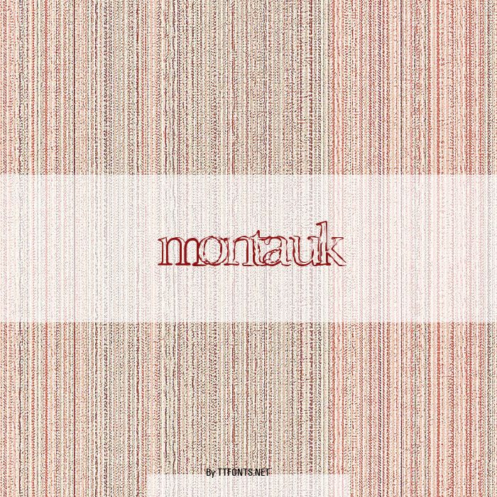 Montauk example