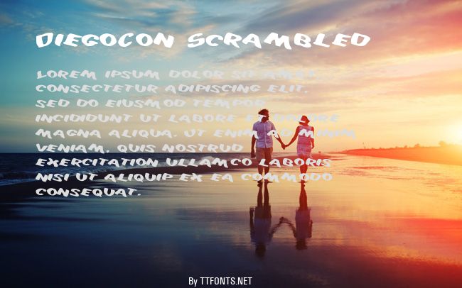 DiegoCon Scrambled example
