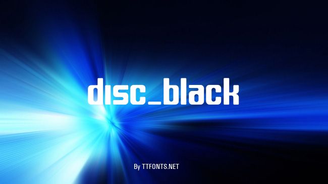 disc_black example