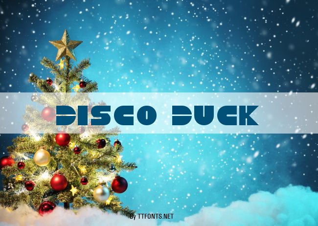 Disco Duck example