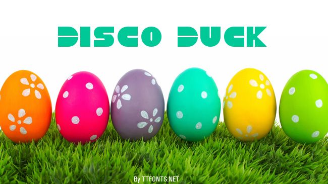 Disco Duck example