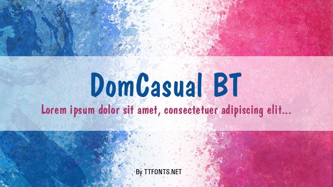 DomCasual BT example