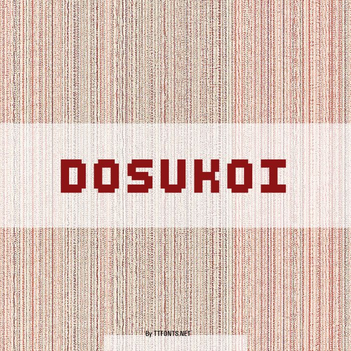 DOSUKOI example