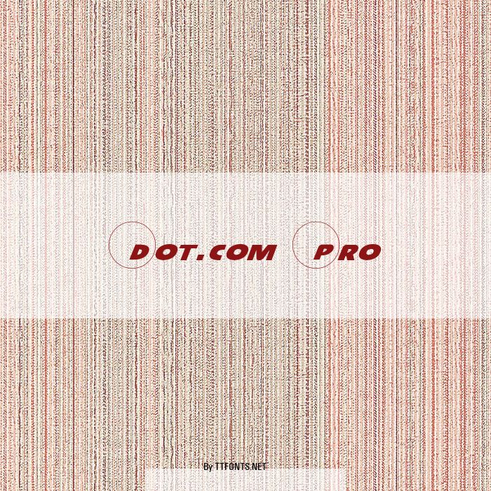Dot.com Pro example