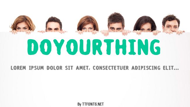doyourthing example