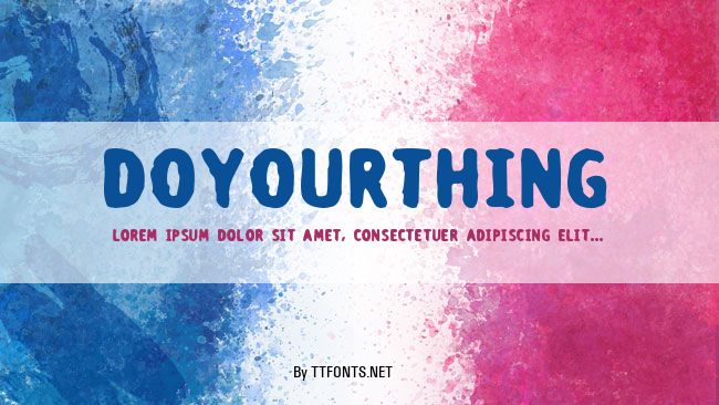 doyourthing example