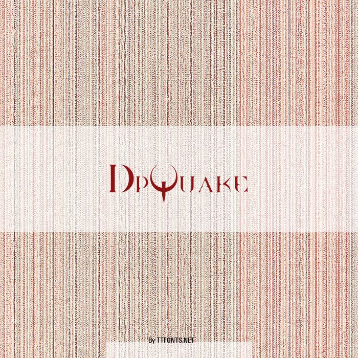 DpQuake example