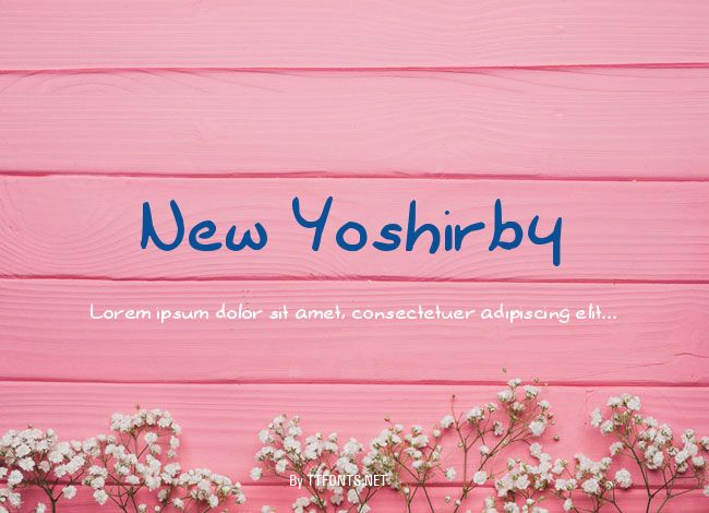 New Yoshirby example