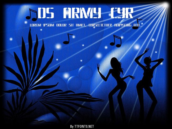 DS Army Cyr example