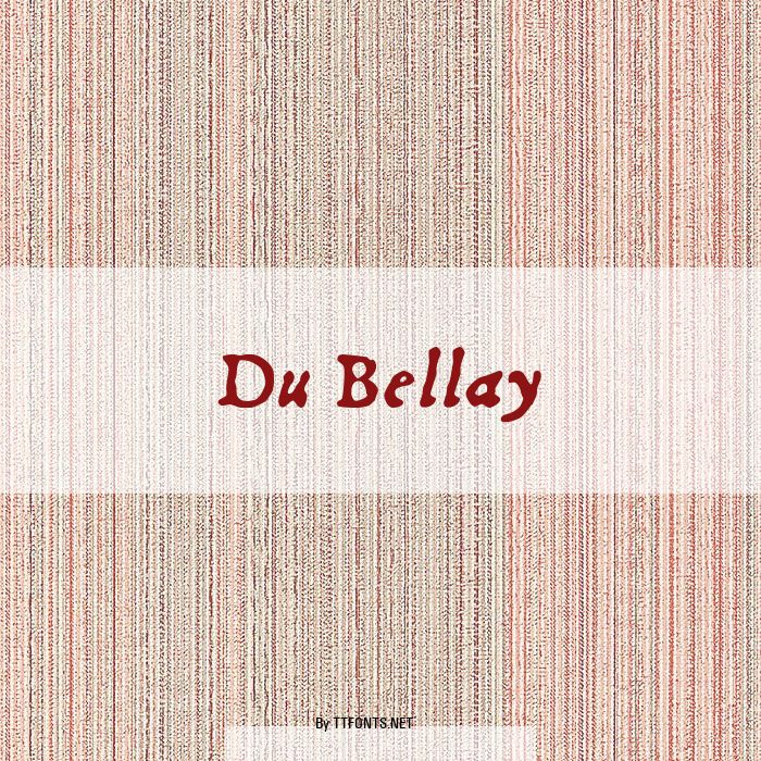 Du Bellay example