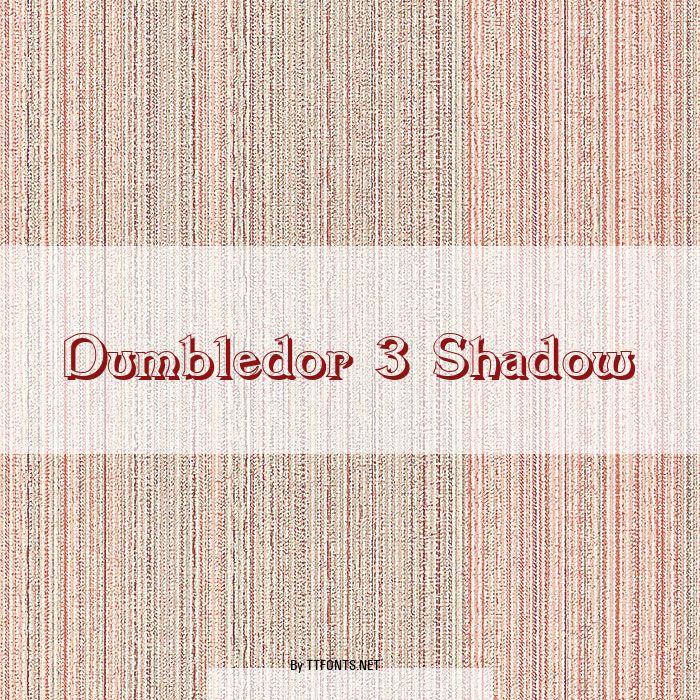 Dumbledor 3 Shadow example