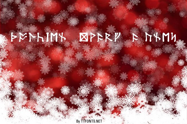 Tolkien Dwarf Runes example