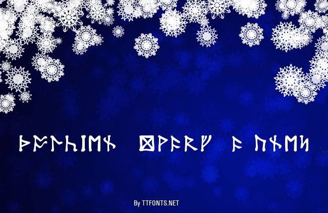 Tolkien Dwarf Runes example
