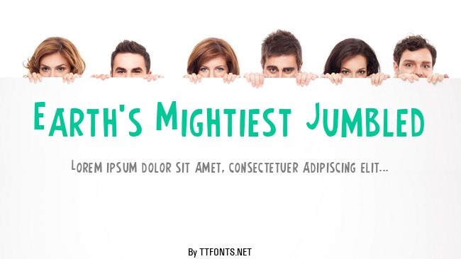 Earth's Mightiest Jumbled example