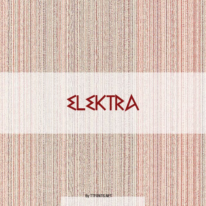 elektra example