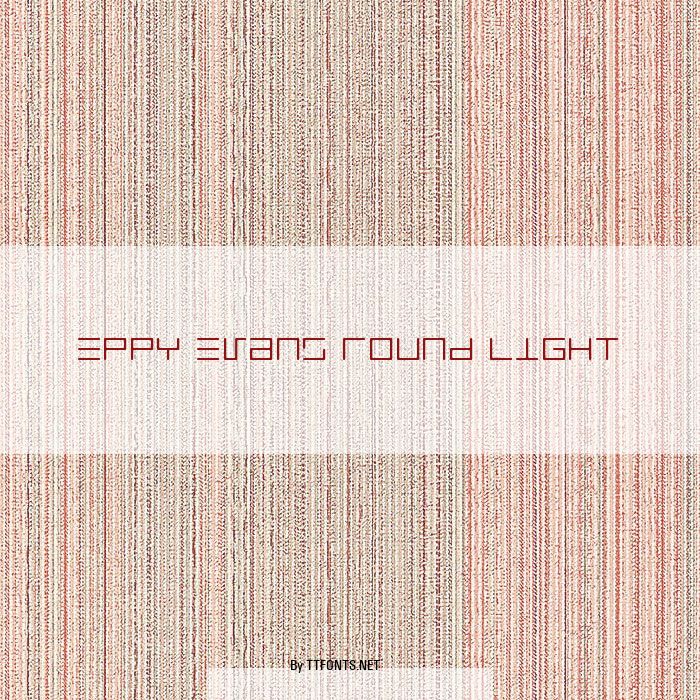 Eppy Evans Round Light example