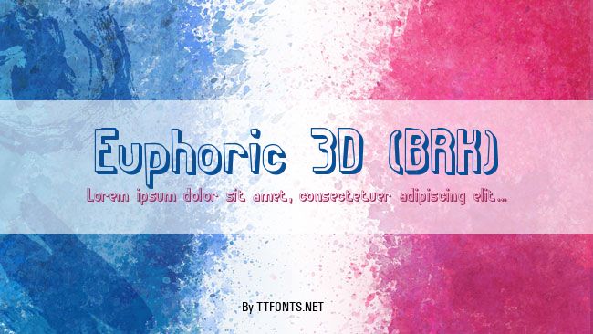 Euphoric 3D (BRK) example