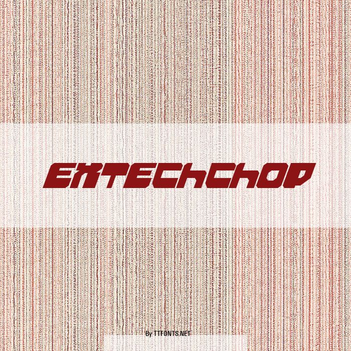Extechchop example
