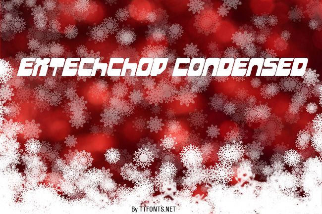 Extechchop Condensed example