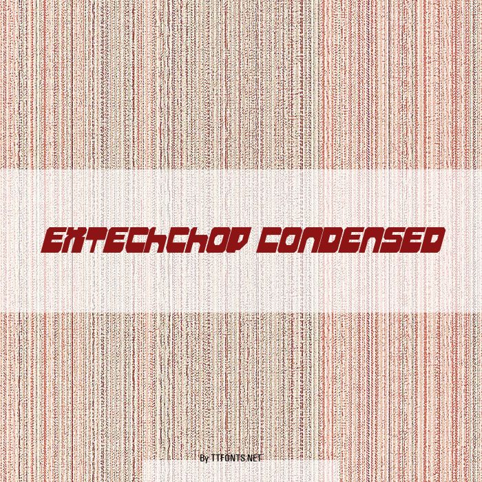 Extechchop Condensed example