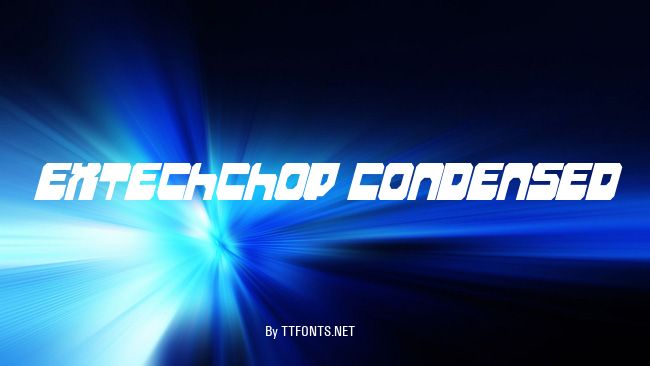 Extechchop Condensed example