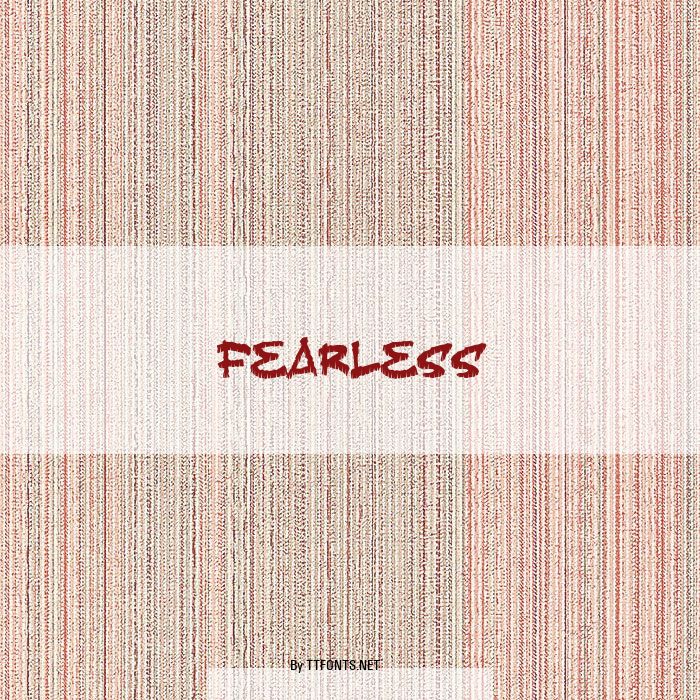 Fearless example