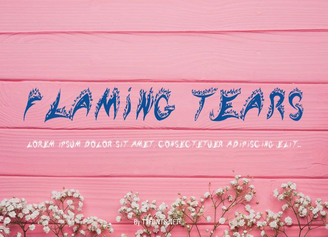 Flaming Tears example