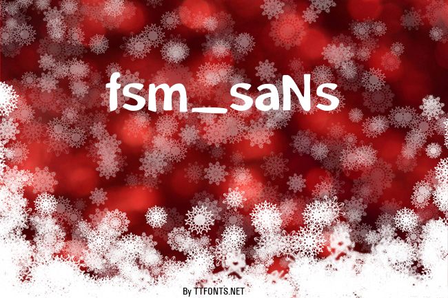 fsm_sans example