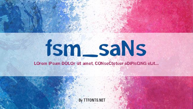 fsm_sans example