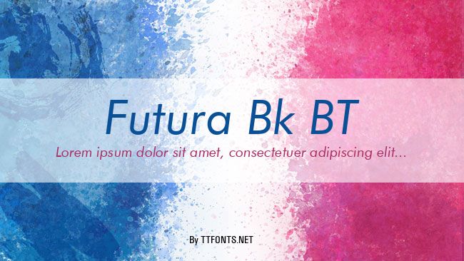 Futura Bk BT example