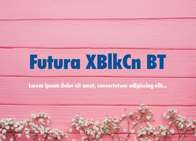 Futura XBlkCn BT example