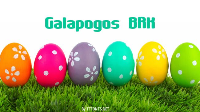 Galapogos BRK example