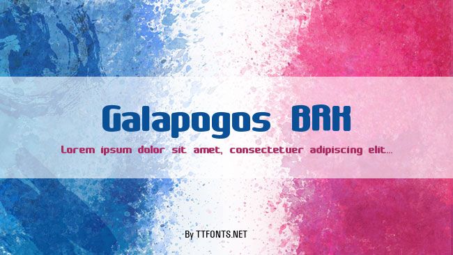 Galapogos BRK example