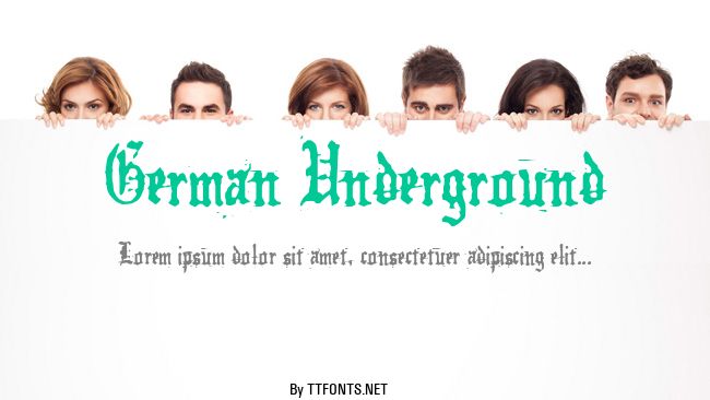 German Underground example