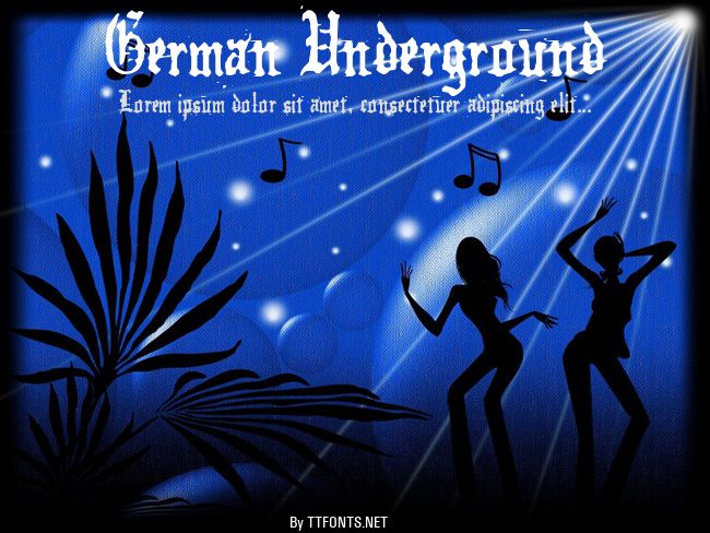 German Underground example