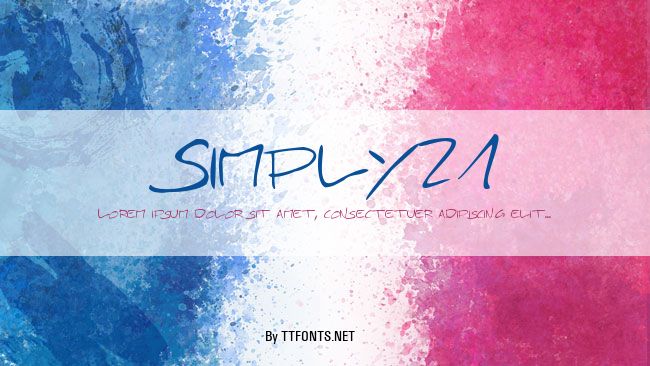 Simply21 example