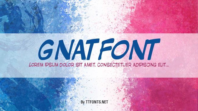 GNATFONT example